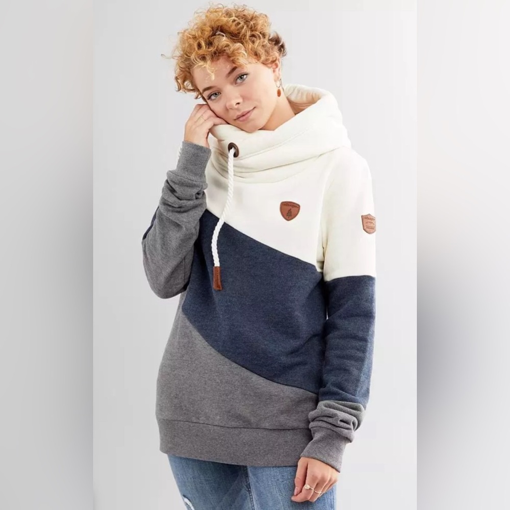 Selene Asymmetrical Hooded Sweatshirt